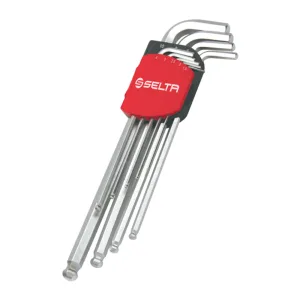 9 Pcs Ball Hex Key Sets Short - SGT1009B