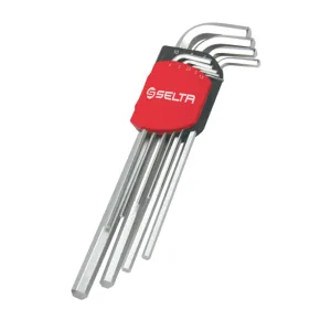 9 Pcs Hex Key Sets Extra Long - SGT1009HXL