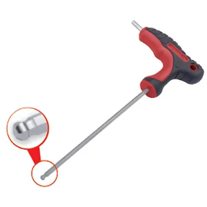 T-Handle Ball Point Hex Key, 80mmL, Size: 1.5