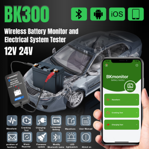 BK300 Wireless Car Battery Monitor 6V 12V 24V 48V