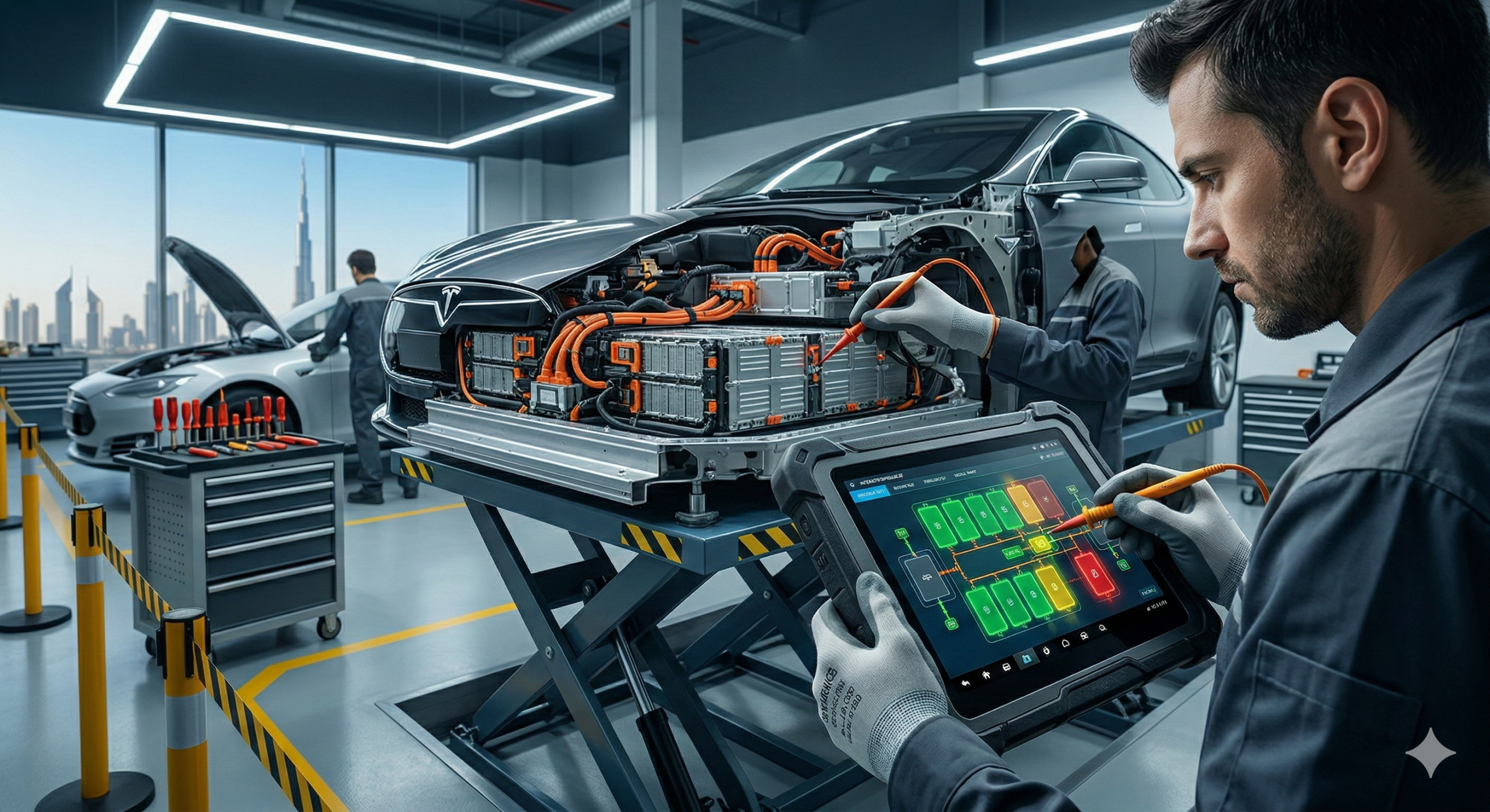 best ev diagnostic tool for tesla uae