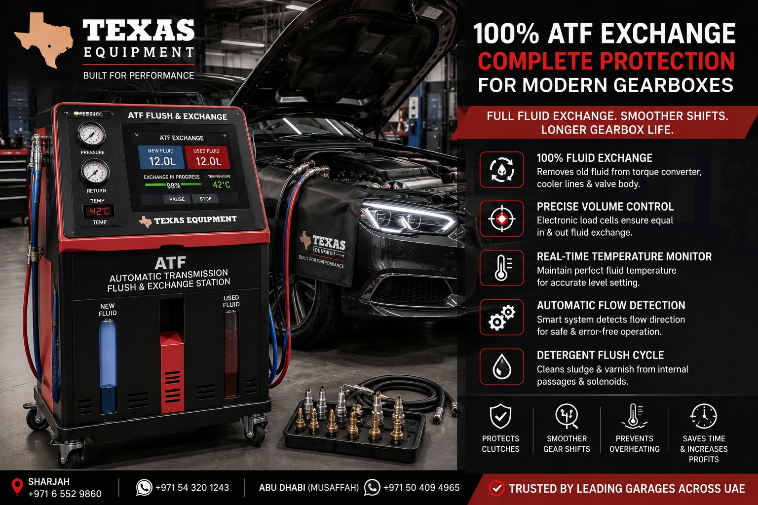 ATF Flush Machine